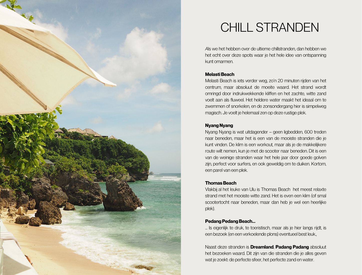 Travel Guide Bail + eilanden