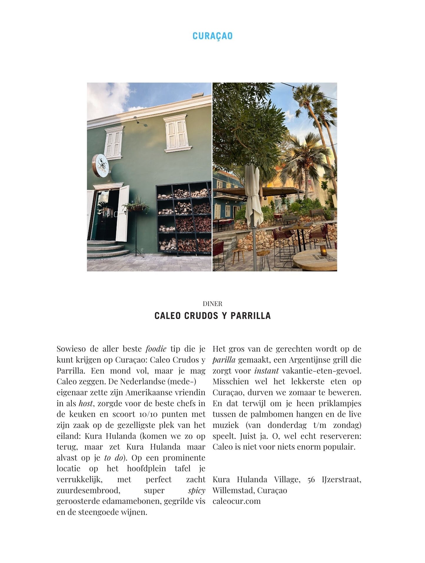 Travel Guide Curaçao