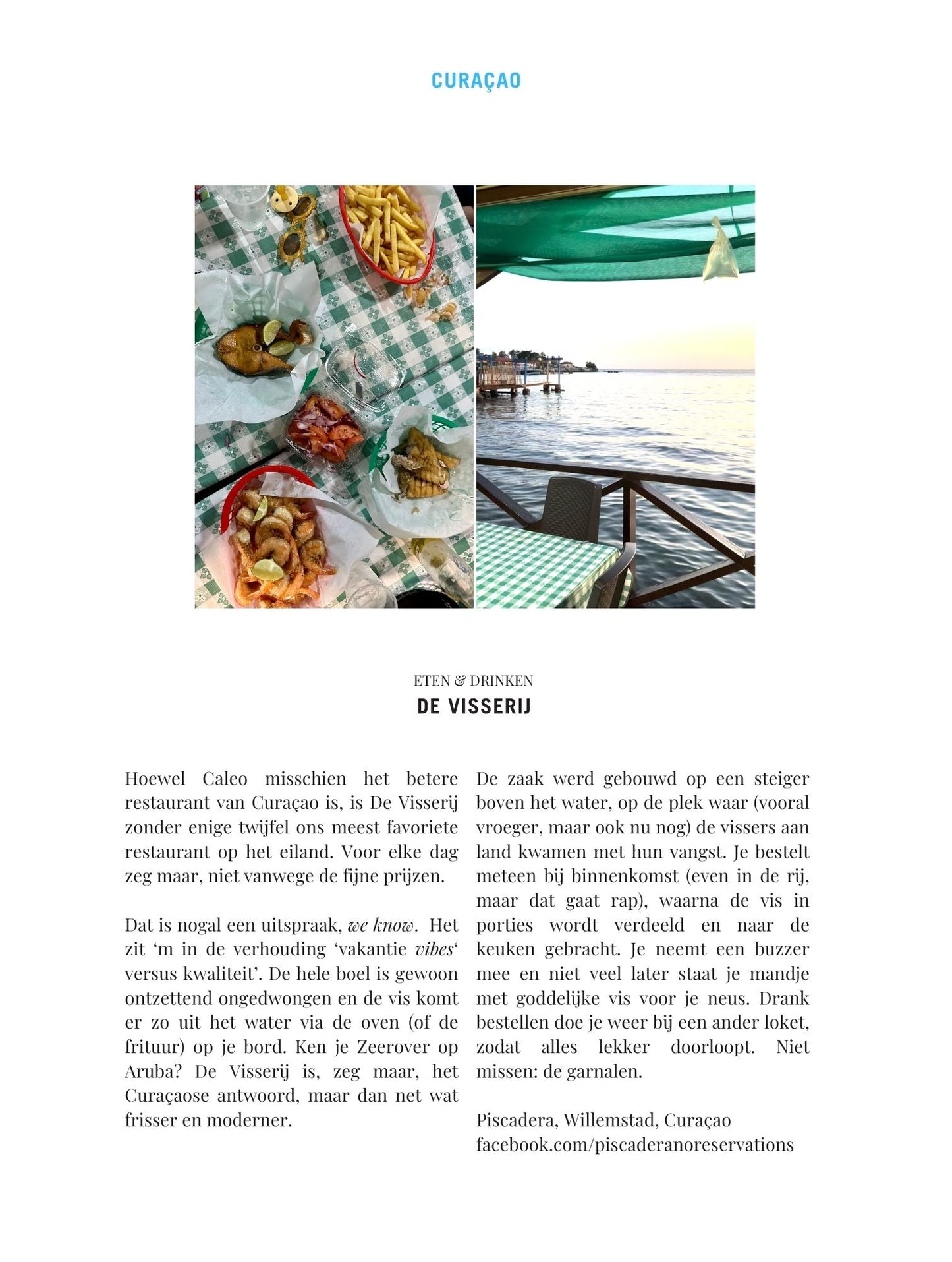 Travel Guide Curaçao