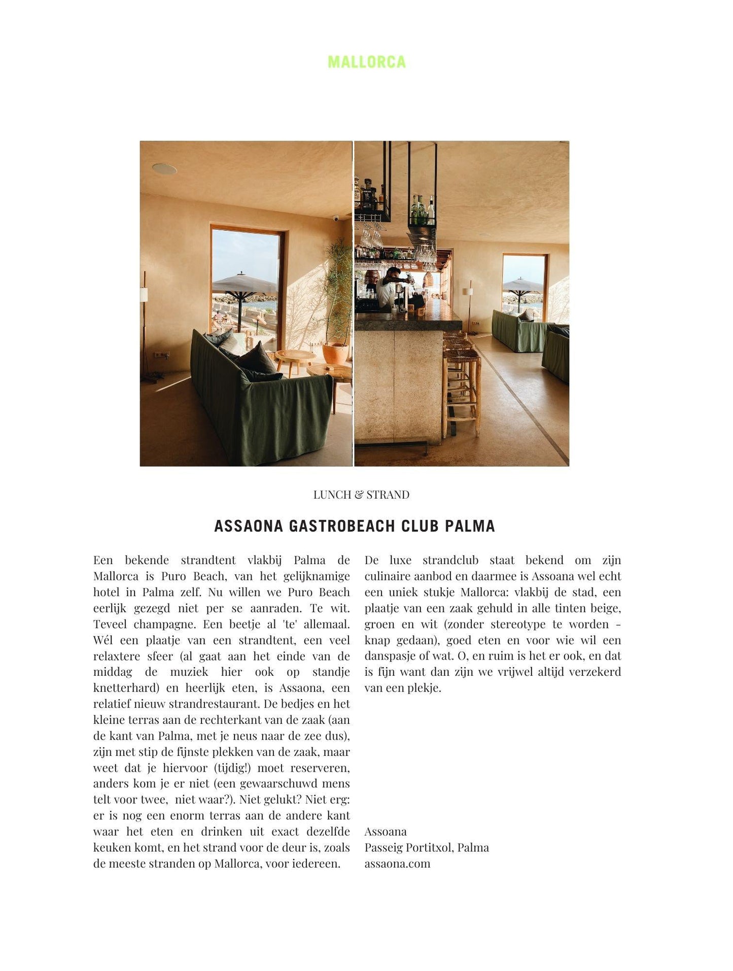 Travel Guide Mallorca