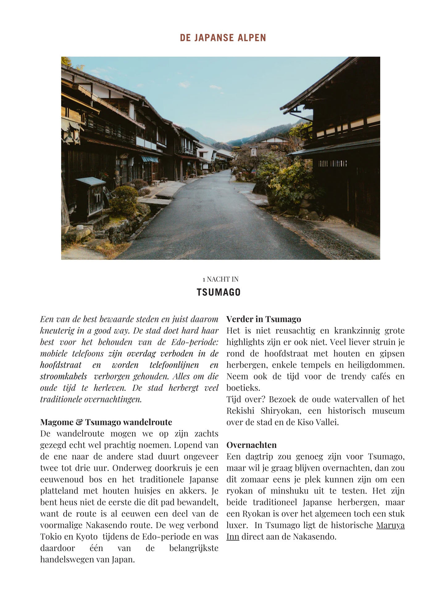 Travel Guide Japan