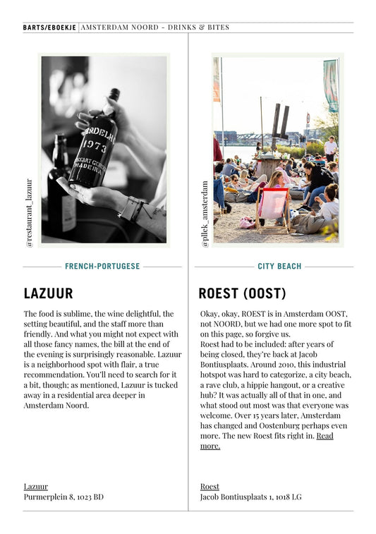 City Guide Amsterdam - English version