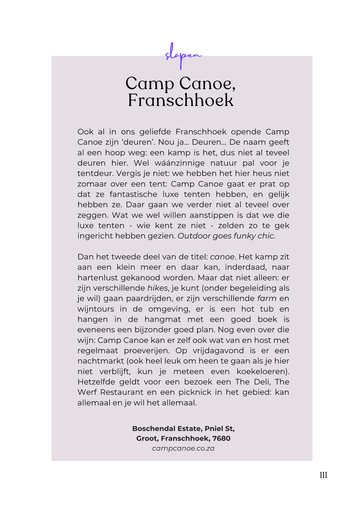 PRE-ORDER: Cool Cape Town XXL 2026 - PRINT + ENGLISH VERSION