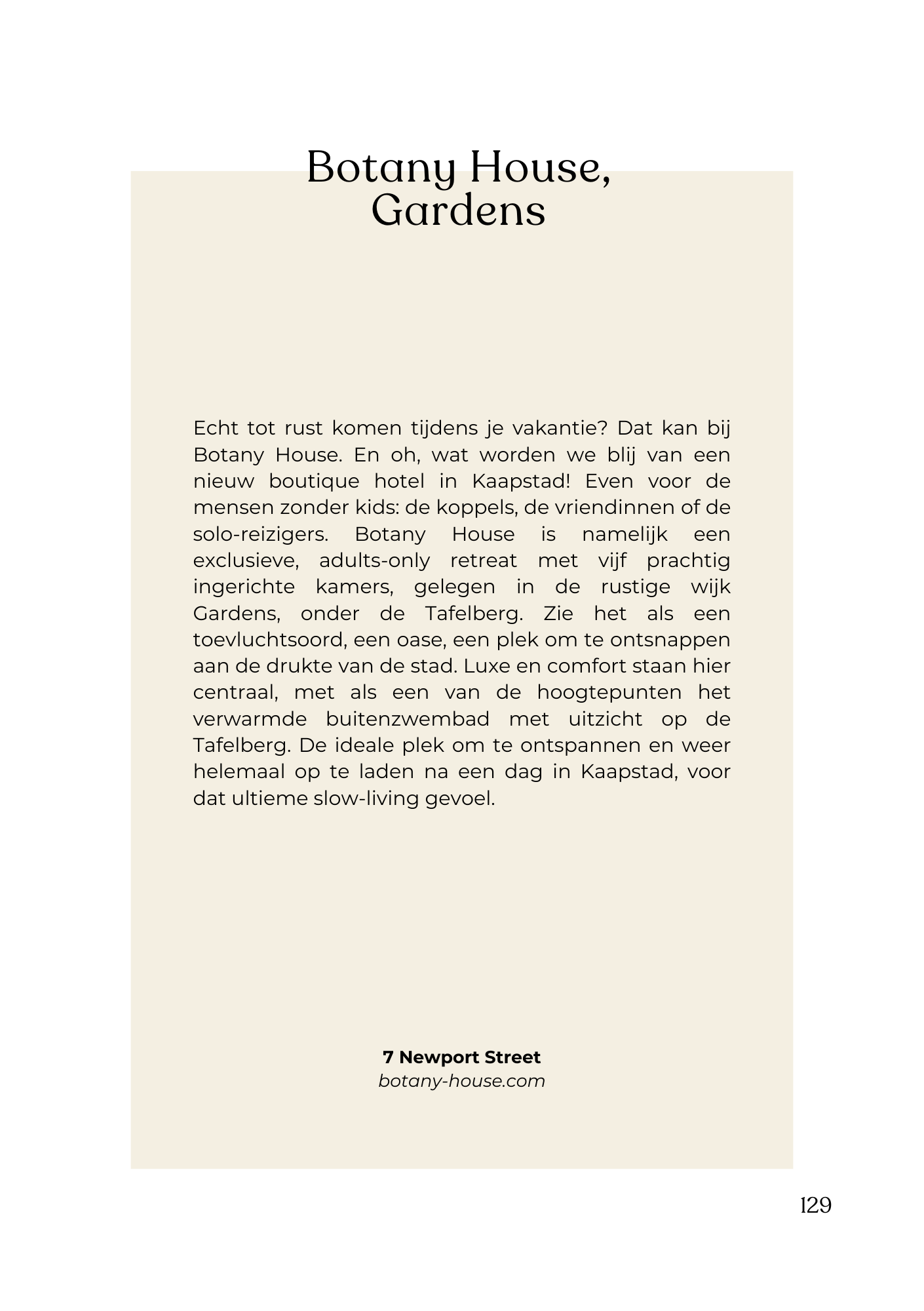 PRE-ORDER: Cool Cape Town XXL 2026 - PRINT + ENGLISH VERSION