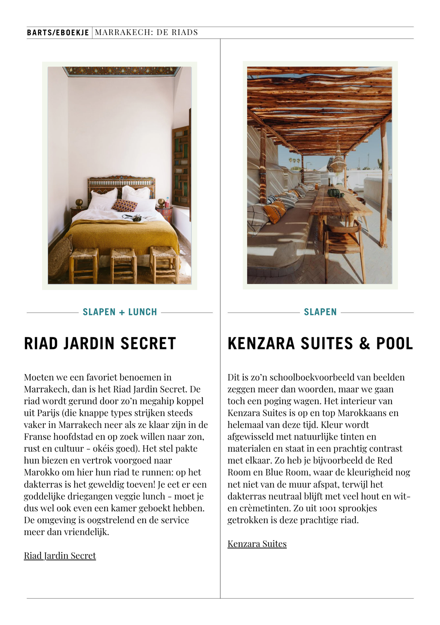 City Guide Marrakech