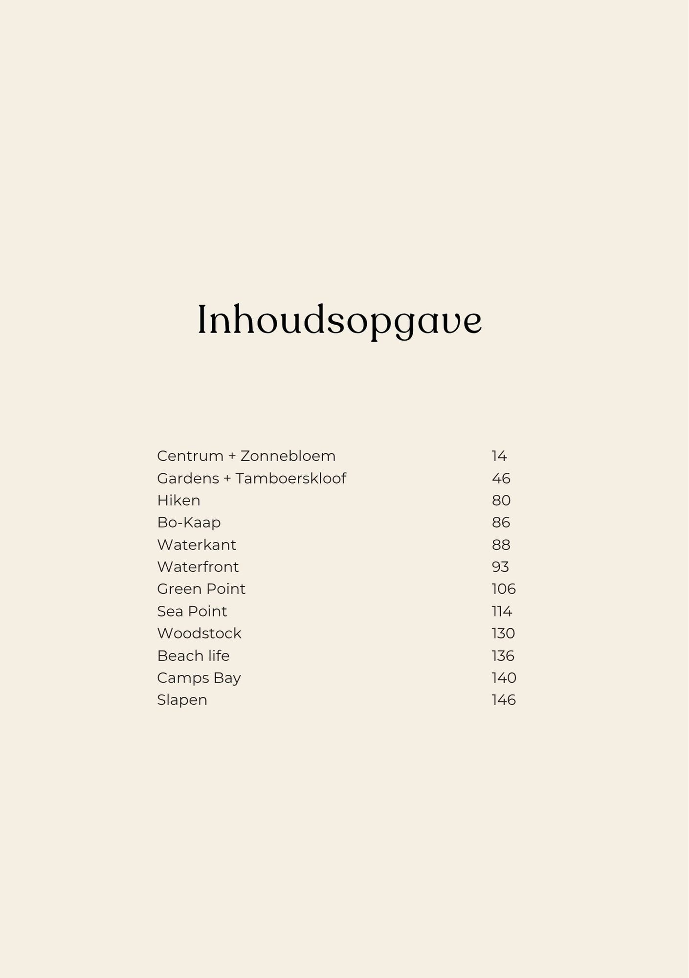 Cool Cape Town XXL 2026 | CITY | E-GUIDE | NEDERLANDSE VERSIE